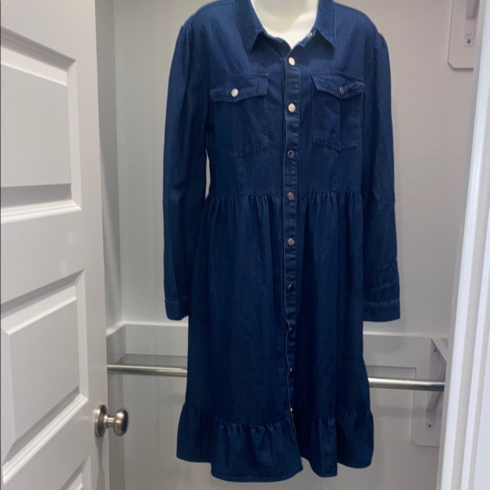 Ladies Denim Dress
